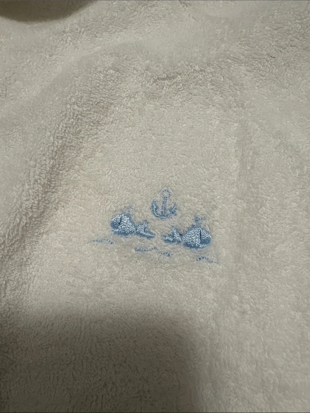 Kissy Kissy baby White Hooded Terry cloth coverup 18-24 months new